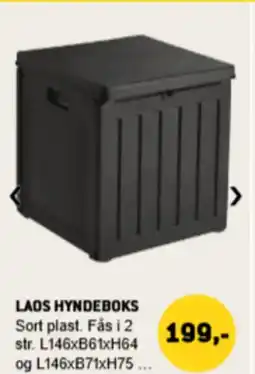 XL-BYG Laos hyndeboks tilbud