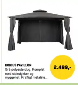 XL-BYG Korius pavillon tilbud
