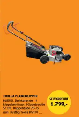 XL-BYG Trolla pleneklipper tilbud