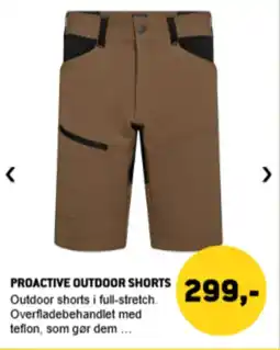 XL-BYG Proactive outdoor shorts tilbud