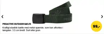 XL-BYG Proactive outdoor bælte tilbud
