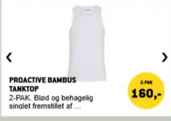 XL-BYG Proactive bambus tanktop tilbud