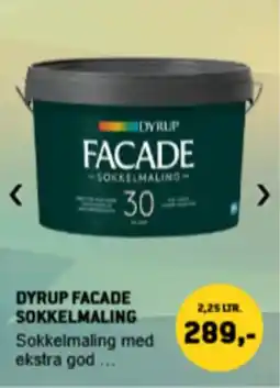 XL-BYG Dyrup facade sokkelmaling tilbud