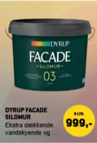 XL-BYG Dyrup facade silomur tilbud