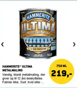 XL-BYG Hammerite® Ultima metalmaling tilbud