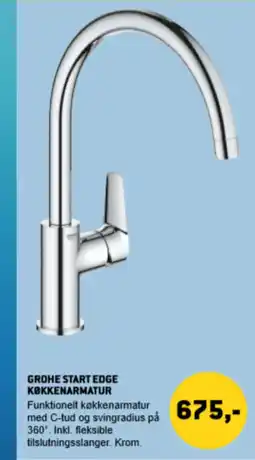 XL-BYG Grohe start edge køkkenarmatur tilbud