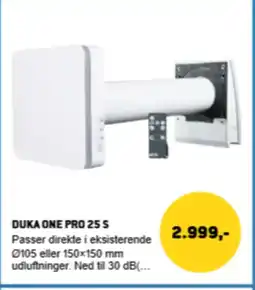 XL-BYG Duka One pro 25S tilbud