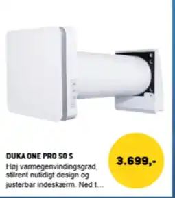 XL-BYG Duka One pro 50 S tilbud