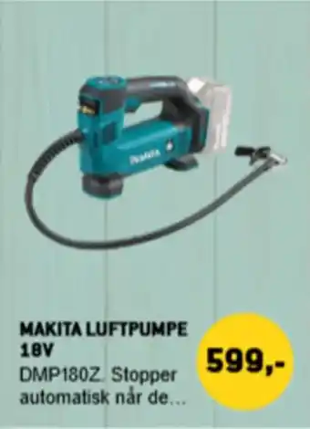 XL-BYG Makita luftpumpe 18v tilbud