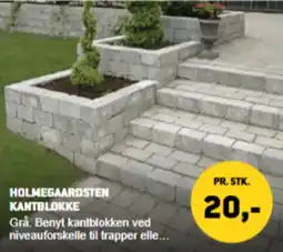 XL-BYG Holmegaardsten kantblokke tilbud
