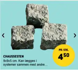 XL-BYG Chaussesten tilbud