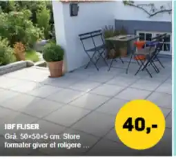 XL-BYG IBF fliser tilbud