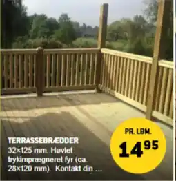 XL-BYG Terrassebrædder tilbud