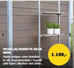 XL-BYG Hylde lav, passer til 90 cm hegn tilbud