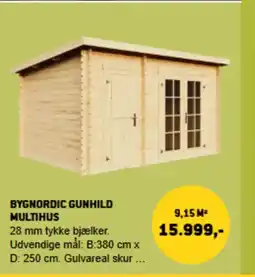 XL-BYG Bygnordic gunhild multihus tilbud