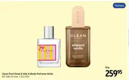 Matas Clean Pool Daze & Hair & Body Perfume Mists tilbud