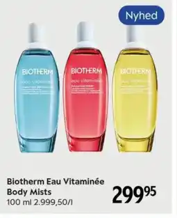 Matas Biotherm Eau Vitaminée Body Mists tilbud