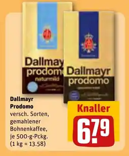 REWE DE Dallmayr Prodomo tilbud