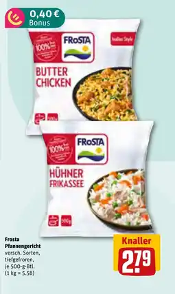 REWE DE Frosta Pfannengericht tilbud