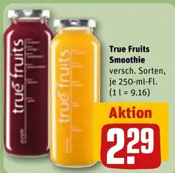 REWE DE True Fruits Smoothie tilbud