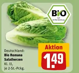 REWE DE Bio Romana Salatherzen tilbud