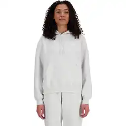 Sport 24 New Balance Small Logo French Terry Hættetrøje Dame tilbud