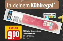 REWE DE Wilhelm Brandenburg Schweinefilet SB-verpackt, je 1 kg tilbud