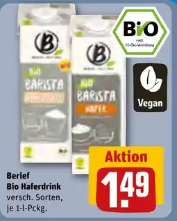 REWE DE Berief Bio Haferdrink tilbud