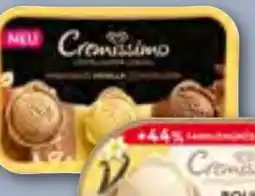 REWE DE Langnese Cremissimo Haselnuss Vanilla Schokolade tilbud