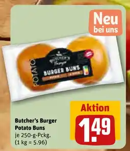 REWE DE Butcher's Burger Potato Buns tilbud
