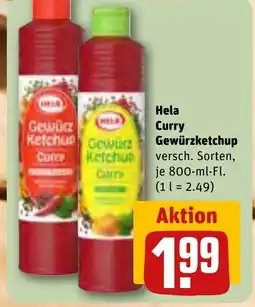 REWE DE Hela Curry Gewürzketchup tilbud