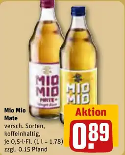 REWE DE Mio Mio Mate tilbud