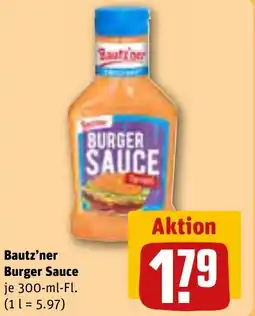 REWE DE Bautz'ner Burger Sauce tilbud