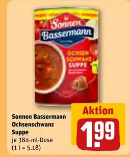 REWE DE Sonnen Bassermann Ochsenschwanz Suppe tilbud