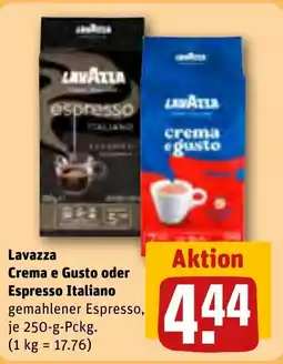 REWE DE Lavazza Crema e Gusto oder Espresso Italiano tilbud