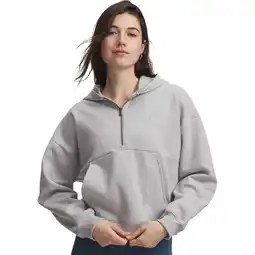 Sport 24 Under Armour Icon Fleece Half Zip Hættetrøje Dame tilbud