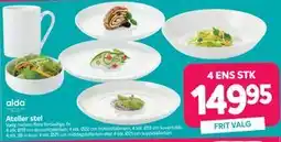 Din Isenkræmmer Atelier stel tilbud