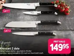 Din Isenkræmmer Knivsæt 2 dele tilbud