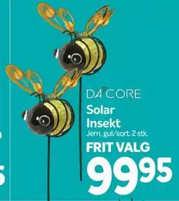Din Isenkræmmer Solar Insekt tilbud
