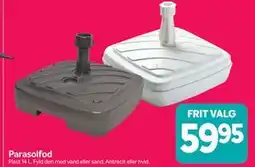 Din Isenkræmmer Parasolfod tilbud