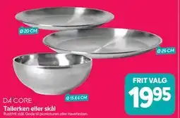 Din Isenkræmmer Tallerken eller skål tilbud