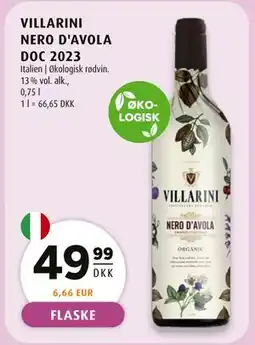 Scandinavian Park VILLARINI NERO D'AVOLA DOC 2023 tilbud