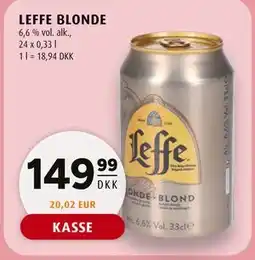 Scandinavian Park LEFFE BLONDE tilbud