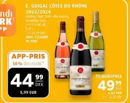 Scandinavian Park E. GUIGAL CÔTES DU RHÔNE 2022/2024 tilbud