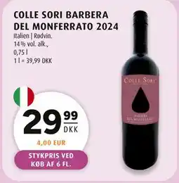 Scandinavian Park COLLE SORI BARBERA DEL MONFERRATO 2024 tilbud