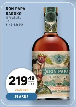Scandinavian Park DON PAPA BAROKO tilbud