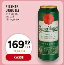 Scandinavian Park PILSNER URQUELL tilbud
