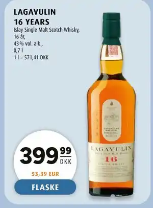 Scandinavian Park LAGAVULIN 16 YEARS tilbud