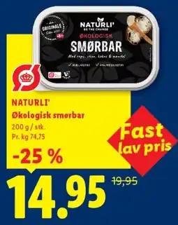 Lidl Økologisk smørbar tilbud