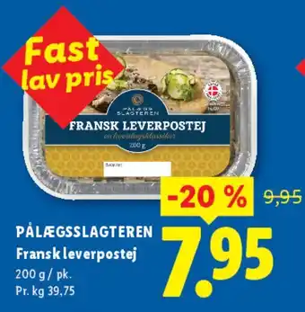 Lidl Fransk leverpostej tilbud